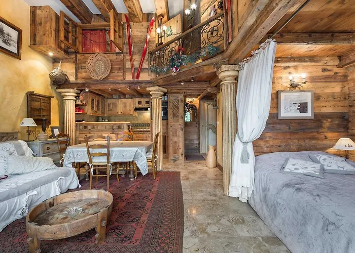 Charmant Duplex 6 Pers. Au Coeur De Courchevel Avec Acces Direct Aux Pistes - Fr-1-563-54 *