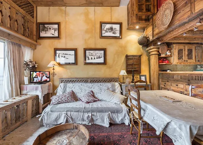 Charmant Duplex 6 Pers. Au Coeur De Courchevel Avec Acces Direct Aux Pistes - Fr-1-563-54 *